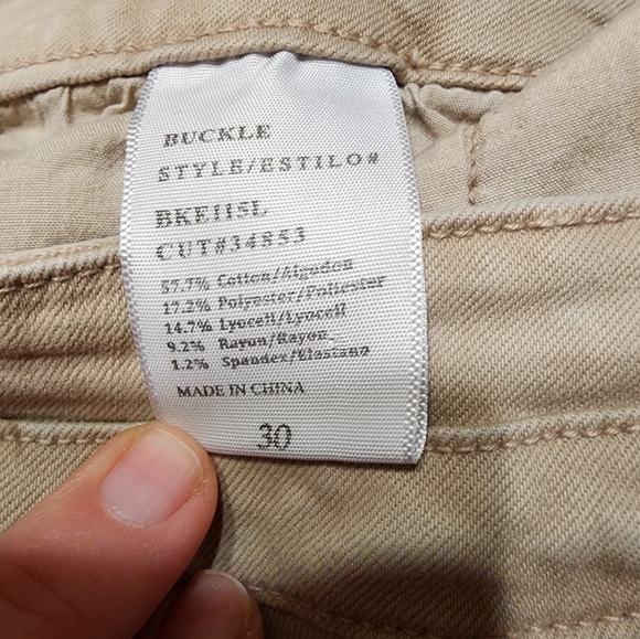💰 3 for $20, BKE Buckle Style Tan Jeans - Picture 6 of 7